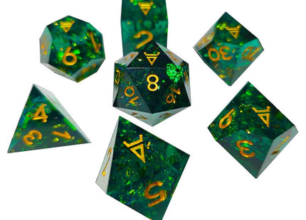 Gamers Guild AZ The Eren Chronicles Legend in the Mist: Zamanora - Forest Warden Dice Set (Pre-Order) ACD Distribution