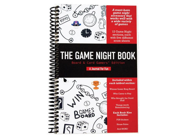 Gamers Guild AZ The Game Night Book The Game Night Book Quartermaster Direct