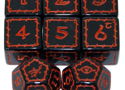 Gamers Guild AZ The One Ring RPG The One Ring: Black Dice Set GTS