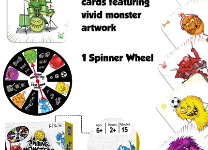 Gamers Guild AZ The Purple Owl Ltd Hiding Monsters (Pre-Order) Quartermaster Direct