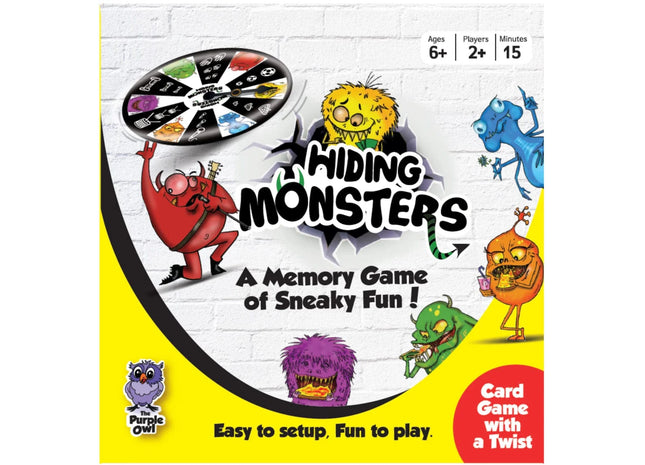 Gamers Guild AZ The Purple Owl Ltd Hiding Monsters (Pre-Order) Quartermaster Direct