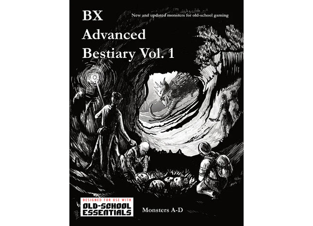 Gamers Guild AZ Third Kingdom Games BX Advanced Bestiary, Volume 1 (Monsters A-D) (Pre-Order) Quartermaster Direct