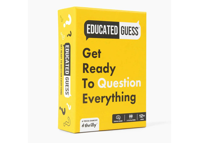 Gamers Guild AZ Thrilly Games Educated Guess Asmodee