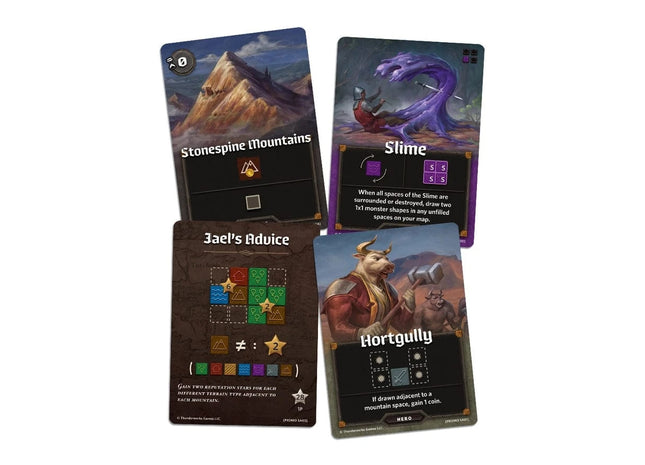 Gamers Guild AZ Thunderworks Games Cartographers: Architects Mini-Expansion Faire