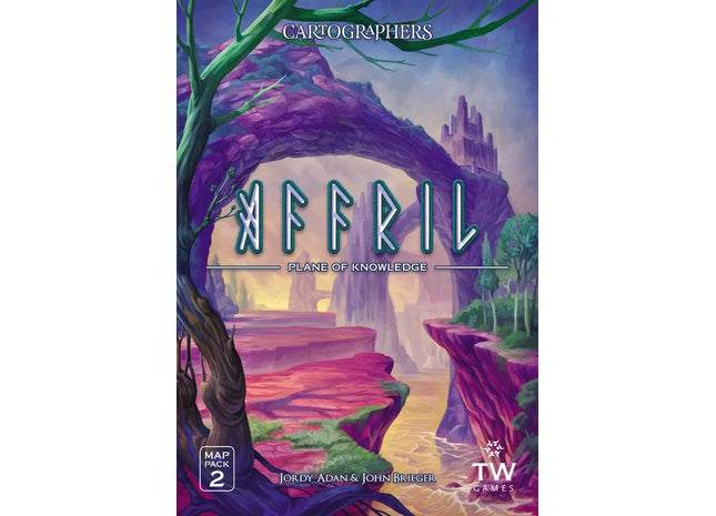 Gamers Guild AZ Thunderworks Games Cartographers: Map Pack 2 – Affril: Plane of Knowledge GTS