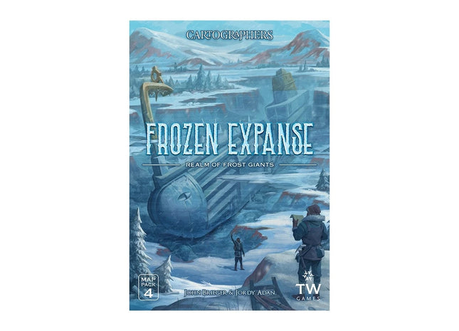 Gamers Guild AZ Thunderworks Games Cartographers: Map Pack 4, Frozen Expanse Faire