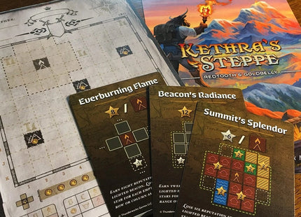 Gamers Guild AZ Thunderworks Games Cartographers: Map Pack 5, Kethra's Steppe Faire