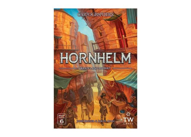 Gamers Guild AZ Thunderworks Games Cartographers: Map Pack 6, Hornhelm Faire