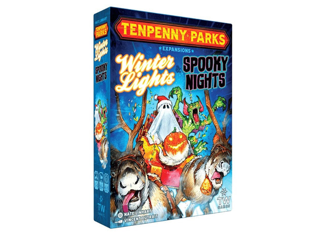 Gamers Guild AZ Thunderworks Games Tenpenny Parks: Winter Lights & Spooky Nights Expansion (Pre-Order) ACD Distribution