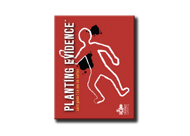 Gamers Guild AZ Tin Robot Games Planting Evidence: The Card Game Quartermaster Direct