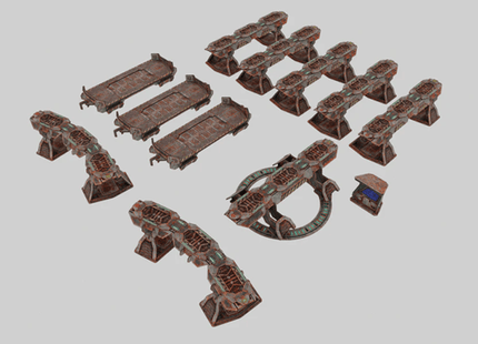 Gamers Guild AZ Tinkerhouse Games Tinkerturf: Maglev Rail Starter - Abandoned (Pre-Order) AGD