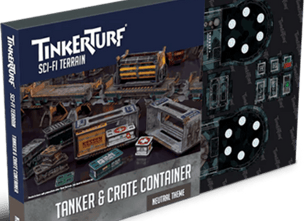 Gamers Guild AZ Tinkerhouse Games Tinkerturf: Tanker & Crate Containers - Neutral (Pre-Order) AGD