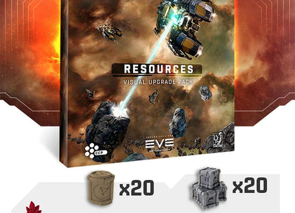 Gamers Guild AZ Titan Forge Games EVE: War For New Eden - Resources Pack Visual Upgrade (Pre-Order) Asmodee