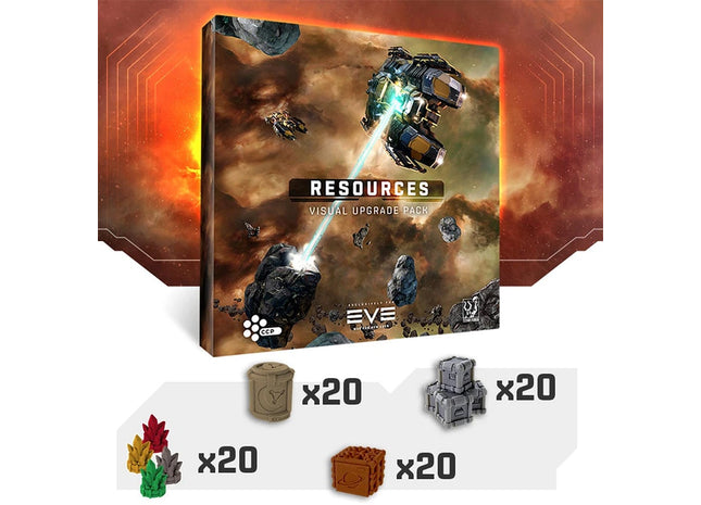Gamers Guild AZ Titan Forge Games EVE: War For New Eden - Resources Pack Visual Upgrade (Pre-Order) Asmodee