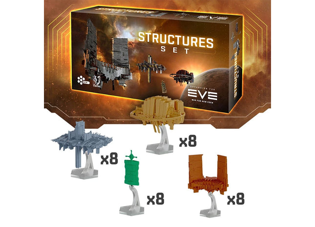 Gamers Guild AZ Titan Forge Games EVE: War For New Eden - Structures Set (Pre-Order) Asmodee