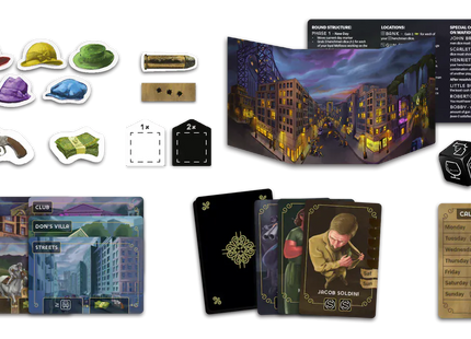 Gamers Guild AZ Tlama Games COSCA: Take Over the Mafia (Pre-Order) Quartermaster Direct