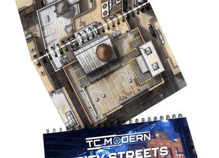 Gamers Guild AZ Tom Cartos Tom Cartos's Modern City Streets TTRPG Map Pack (Pre-Order) Quartermaster Direct