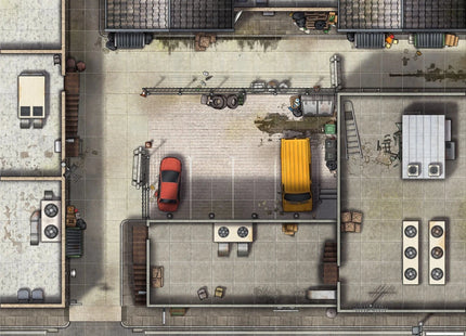 Gamers Guild AZ Tom Cartos Tom Cartos's Modern City Streets TTRPG Map Pack (Pre-Order) Quartermaster Direct