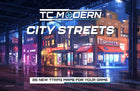 Gamers Guild AZ Tom Cartos Tom Cartos's Modern City Streets TTRPG Map Pack (Pre-Order) Quartermaster Direct