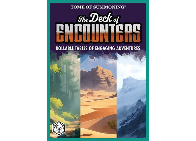 Gamers Guild AZ Tome of Summoning The Deck of Encounters (Pre-Order) Quartermaster Direct