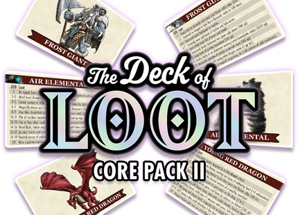 Gamers Guild AZ Tome of Summoning The Deck of Loot: Core Pack 2 - CR 5-10 (Pre-Order) Quartermaster Direct