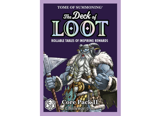 Gamers Guild AZ Tome of Summoning The Deck of Loot: Core Pack 2 - CR 5-10 (Pre-Order) Quartermaster Direct