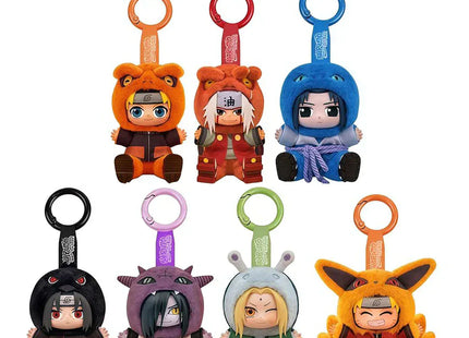 Gamers Guild AZ Top Toy Naruto: Cute Beast Sitting Party Series Blind Box Plush Hangers Toy Temple