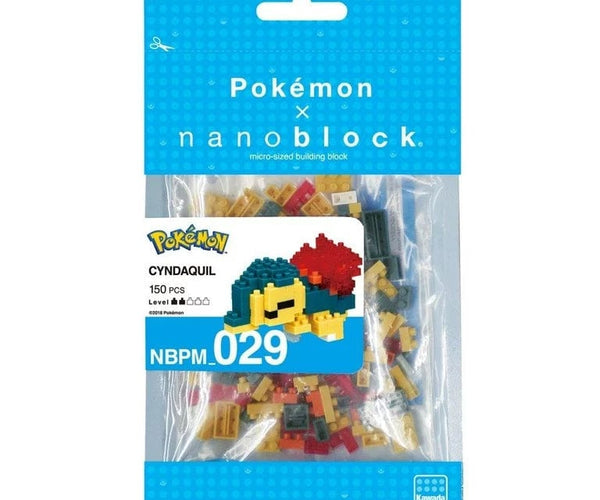 Nanoblock Pokemon Cyndaquil, Kit Di Costruzione In Miniatura, Mattoncini, Modellismo - 5