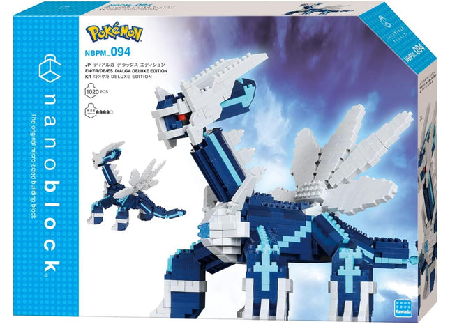 Gamers Guild AZ Toy Dialga Deluxe Edition Nanoblock Pokemon Series HobbyTyme
