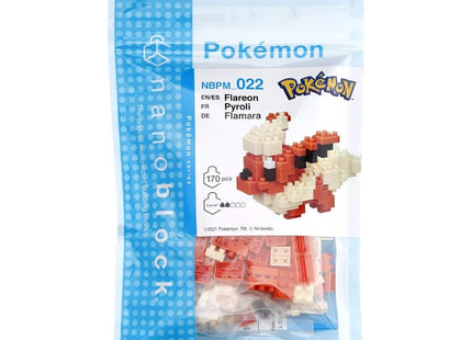 Gamers Guild AZ Toy Flareon Nanoblock Pokemon Series HobbyTyme