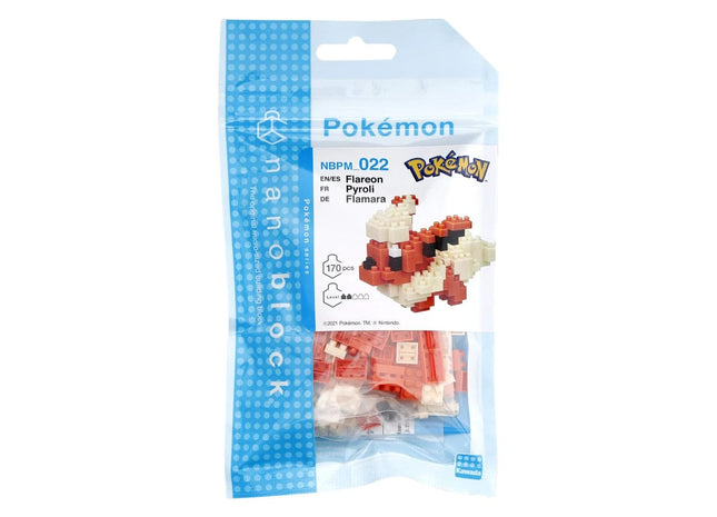 Gamers Guild AZ Toy Flareon Nanoblock Pokemon Series HobbyTyme