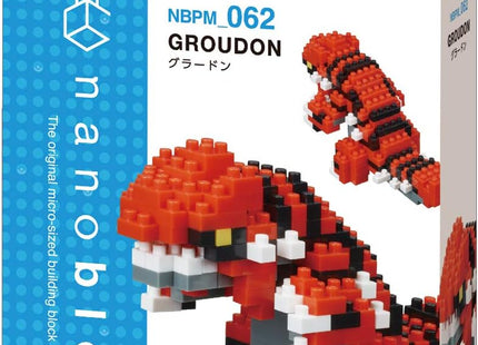 Gamers Guild AZ Toy Groudon Nanoblock Pokemon Series HobbyTyme