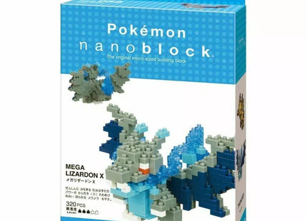 Gamers Guild AZ Toy Mega Charizard X Nanoblock Pokemon Series HobbyTyme