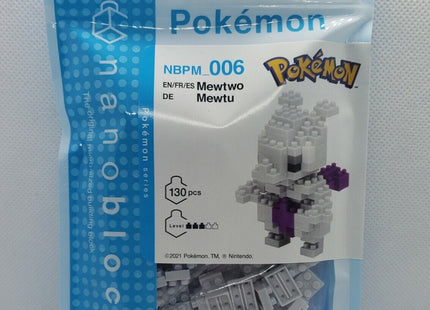 Gamers Guild AZ Toy Mewtwo Nanoblock Pokemon Series HobbyTyme