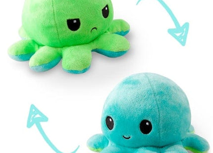 Gamers Guild AZ Toy Reversible Octopus Plushie: Green/Aqua ACD Distribution