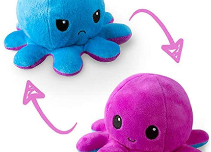 Gamers Guild AZ Toy Reversible Octopus Plushie: Purple and Blue ACD Distribution