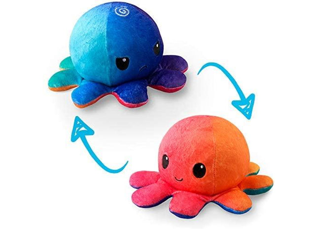 Gamers Guild AZ Toy Reversible Octopus Plushie: Sunset/Mermaid ACD Distribution