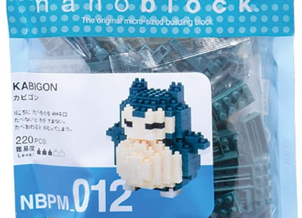 Gamers Guild AZ Toy Snorlax Nanoblock Pokemon Series HobbyTyme