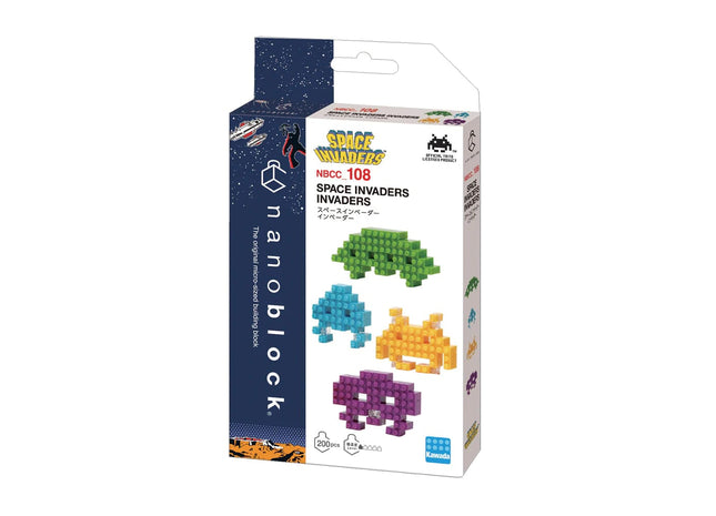 Gamers Guild AZ Toy Space Invaders Nanoblock HobbyTyme