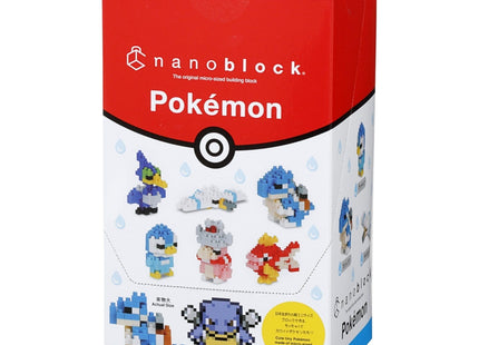 Gamers Guild AZ Toy Type Water Set of Six Nanoblock Pokemon Series HobbyTyme