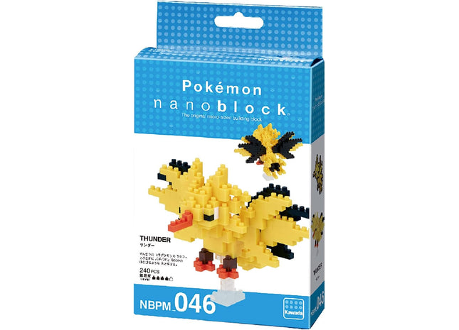Gamers Guild AZ Toy Zapdos Nanoblock Pokemon Series HobbyTyme
