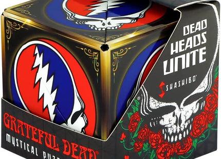 Gamers Guild AZ Toys Shashibo Shape Shifting Box - Grateful Dead Steal Your Face Fun In Motion