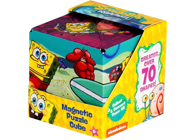 Gamers Guild AZ Toys Shashibo Shape Shifting Box - Spongebob: Beach Buddies (Series 2) Fun In Motion