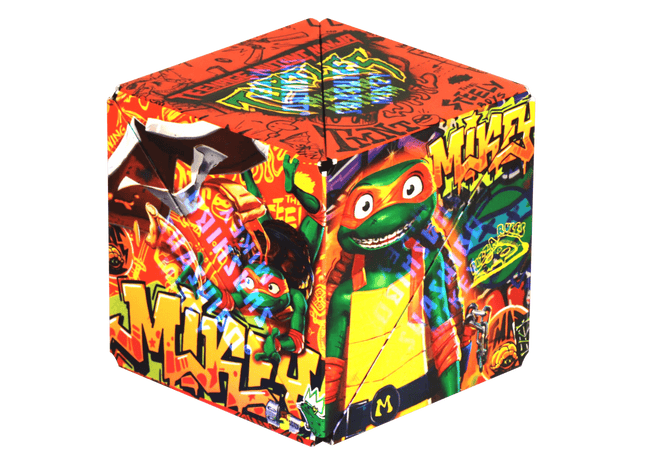 Gamers Guild AZ Toys Shashibo Shape Shifting Box - TMNT: Michelangelo (Series 2) Fun In Motion