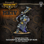 Gamers Guild AZ Toys Warmachine MKIV: Dusk House Kallyss - Hazaroth, Narcissar of Ruin GTS