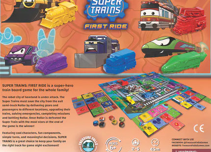Gamers Guild AZ Treasure Falls Games Super Trains: First Ride (Pre-Order) Quartermaster Direct