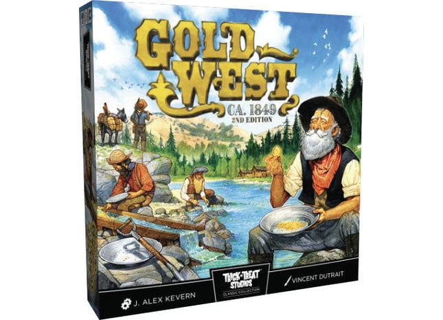 Gamers Guild AZ Trick or Treat Studios Gold West 2nd Edition AGD