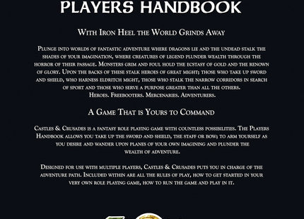 Gamers Guild AZ Troll Lord Games Castles & Crusades: Player's Handbook (Pre-Order) ACD Distribution