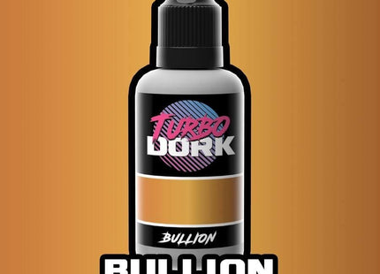 Gamers Guild AZ Turbo Dork Turbo Dork: Metallic Acrylic Paint: Bullion (20ML Bottle) GTS