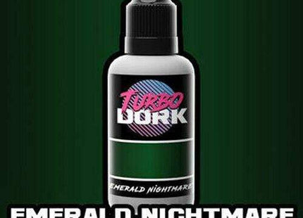 Gamers Guild AZ Turbo Dork Turbo Dork: Metallic Acrylic Paint: Emerald Nightmare (20ML Bottle) GTS